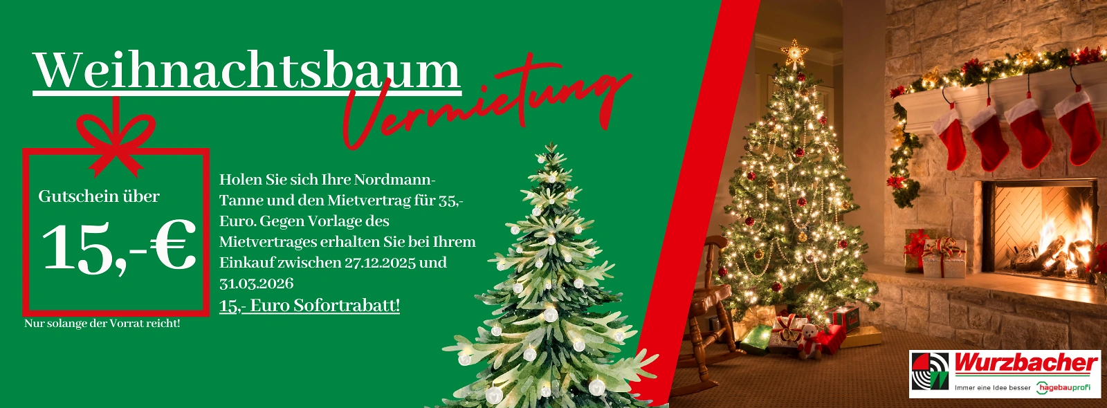 Weihnachtsbaumverleih Hero L 1600x590