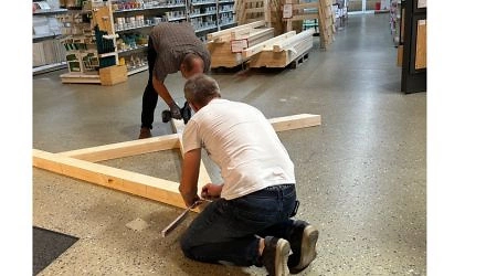 400x250 Aufbau Waldschänke