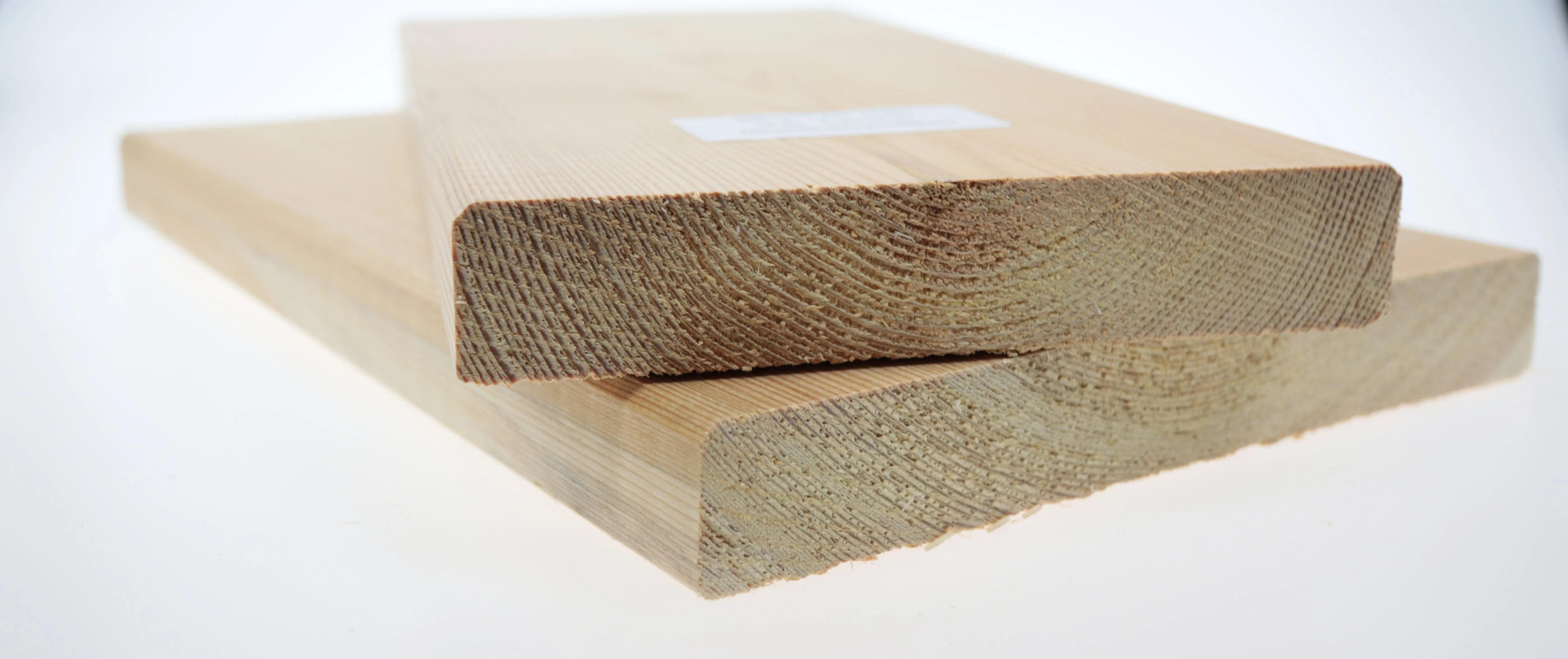 34x140mm Kanad. L&auml;rche-Glattkantbretter