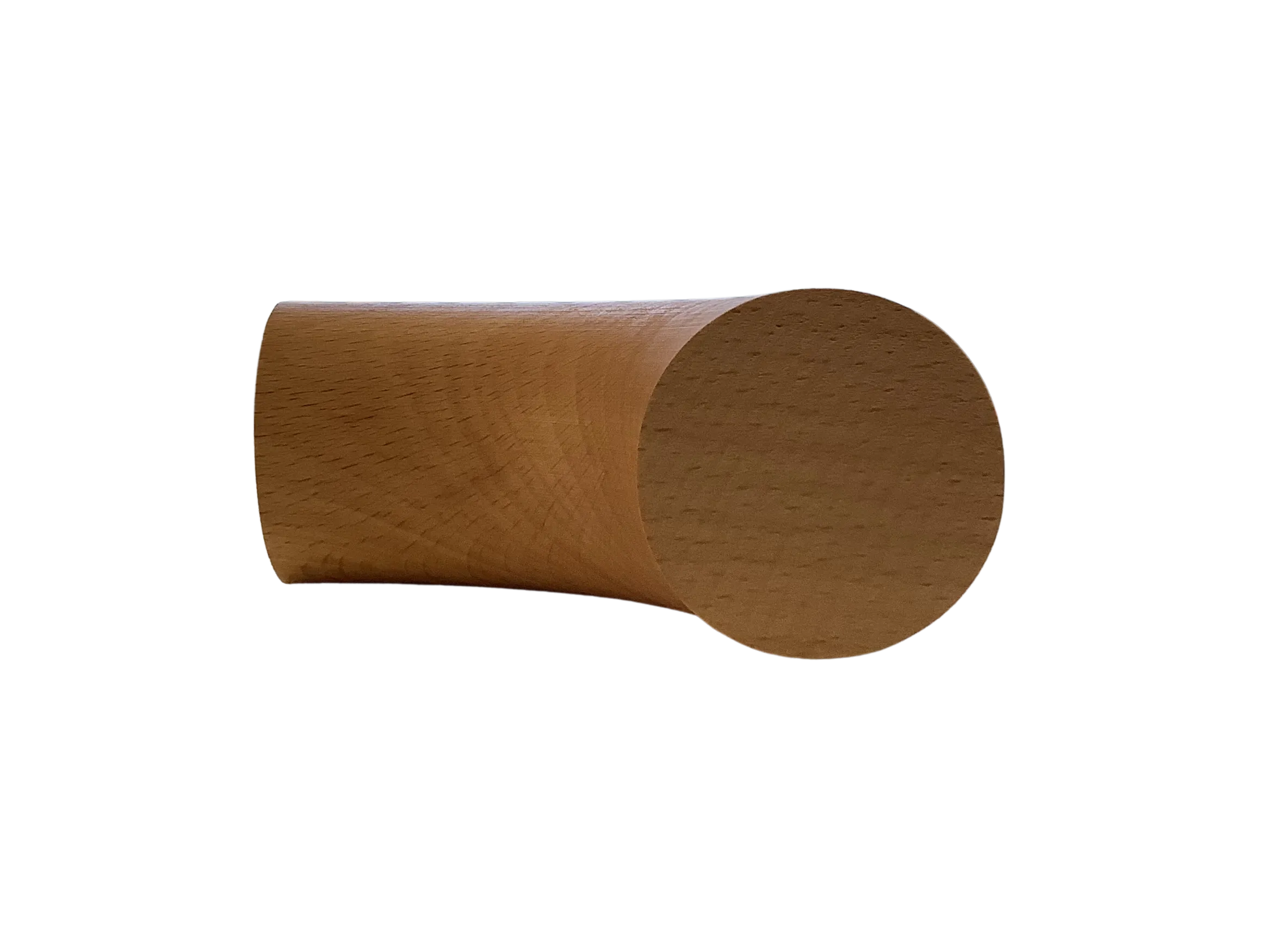 40mm Handlauf-Bogen Buche ged. lackiert
