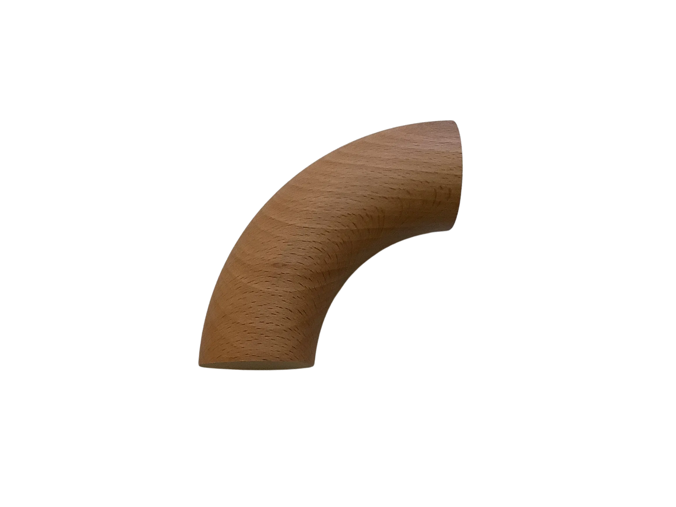 40mm Handlauf-Bogen Buche ged. lackiert