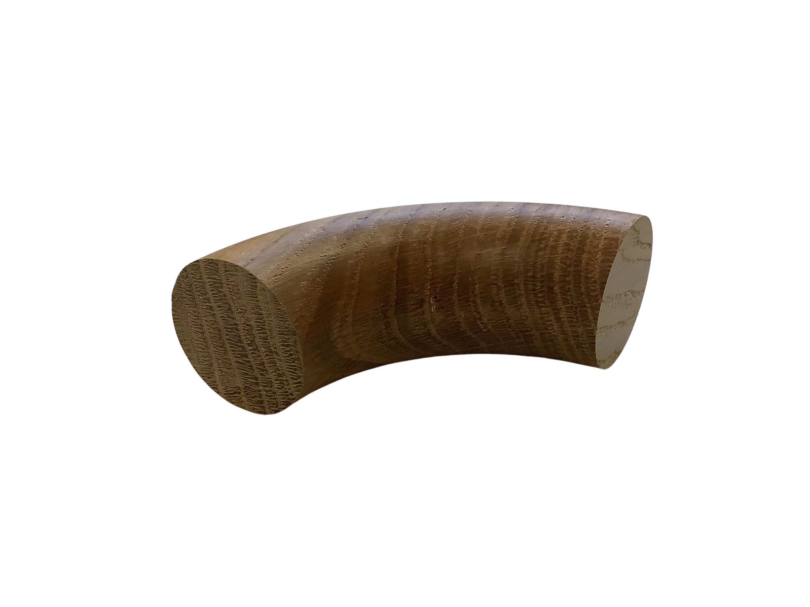 40mm Handlauf-Bogen Eiche lackiert
