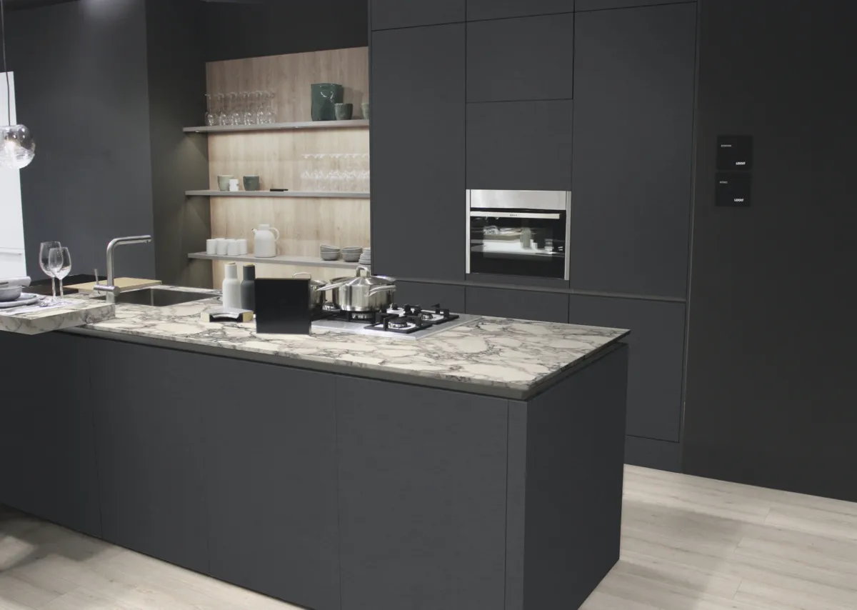 19mm Dekorspanpl. Black