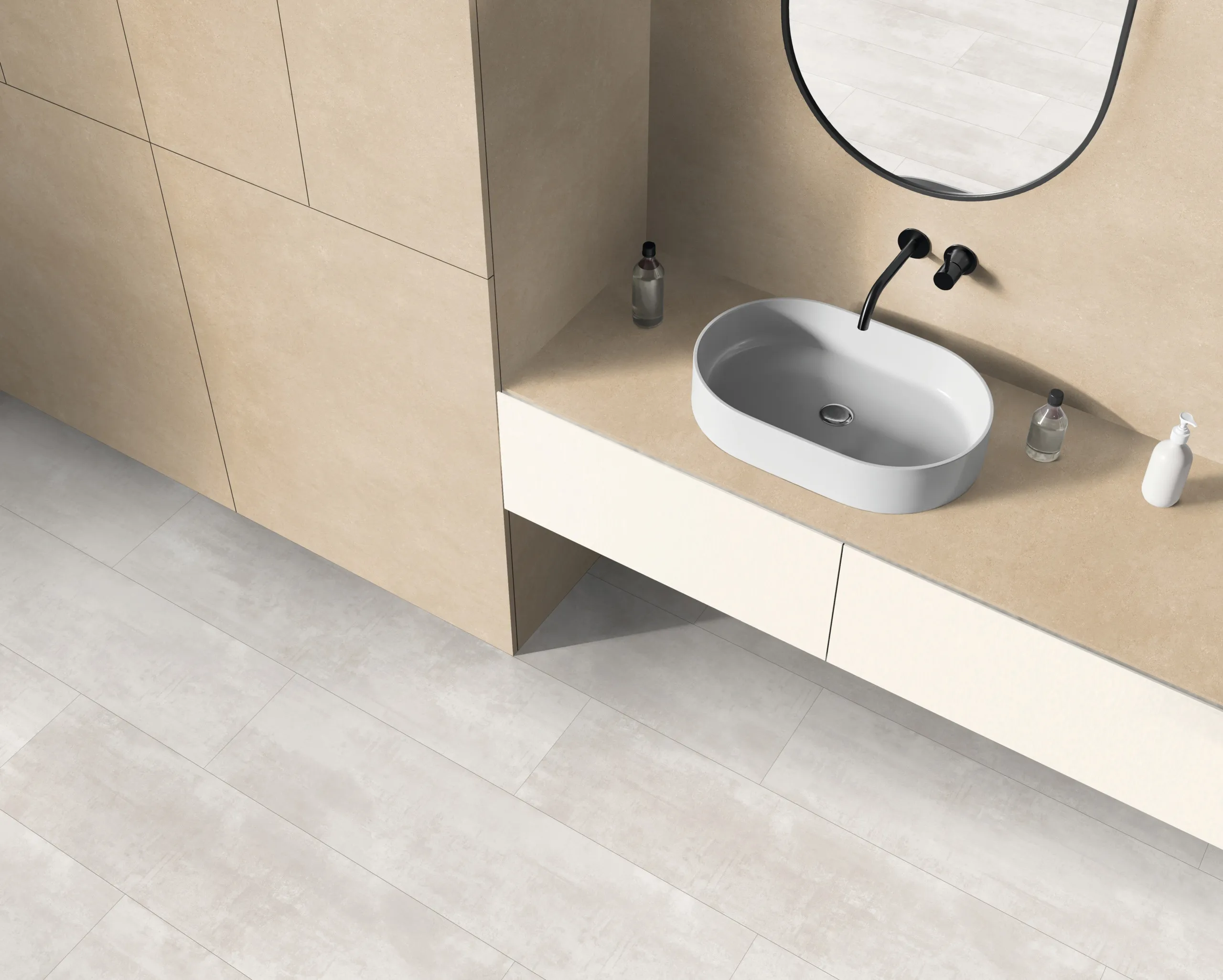 38mm Arbeitspl. Basanit Beige