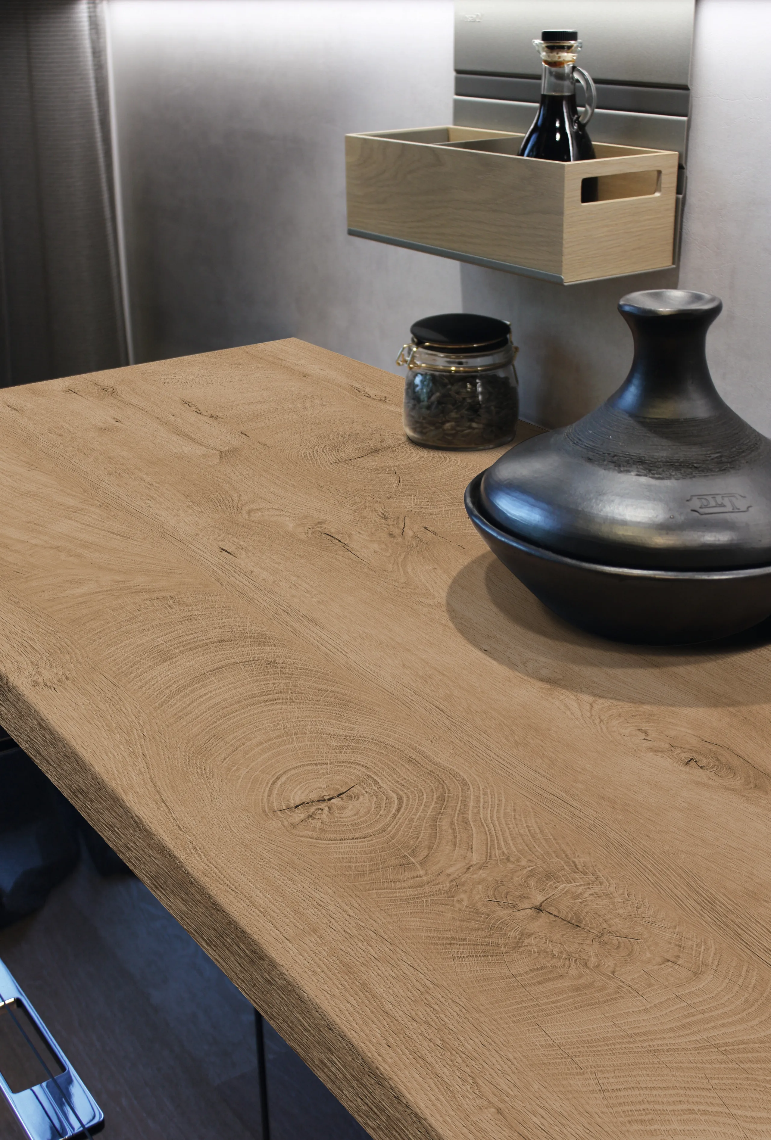 38mm Arbeitspl. Oak Endgrain Classic