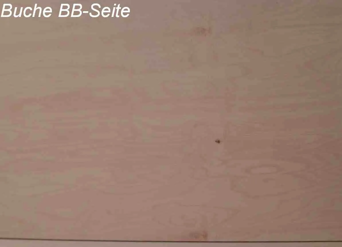 12mm Sperrholz Buche B/BB      220x125cm
