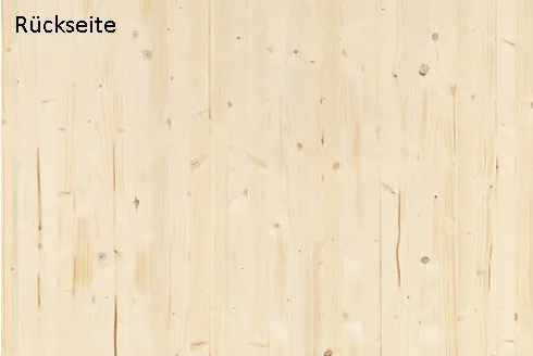 52mm Fichte-Leimholz 500x122cm