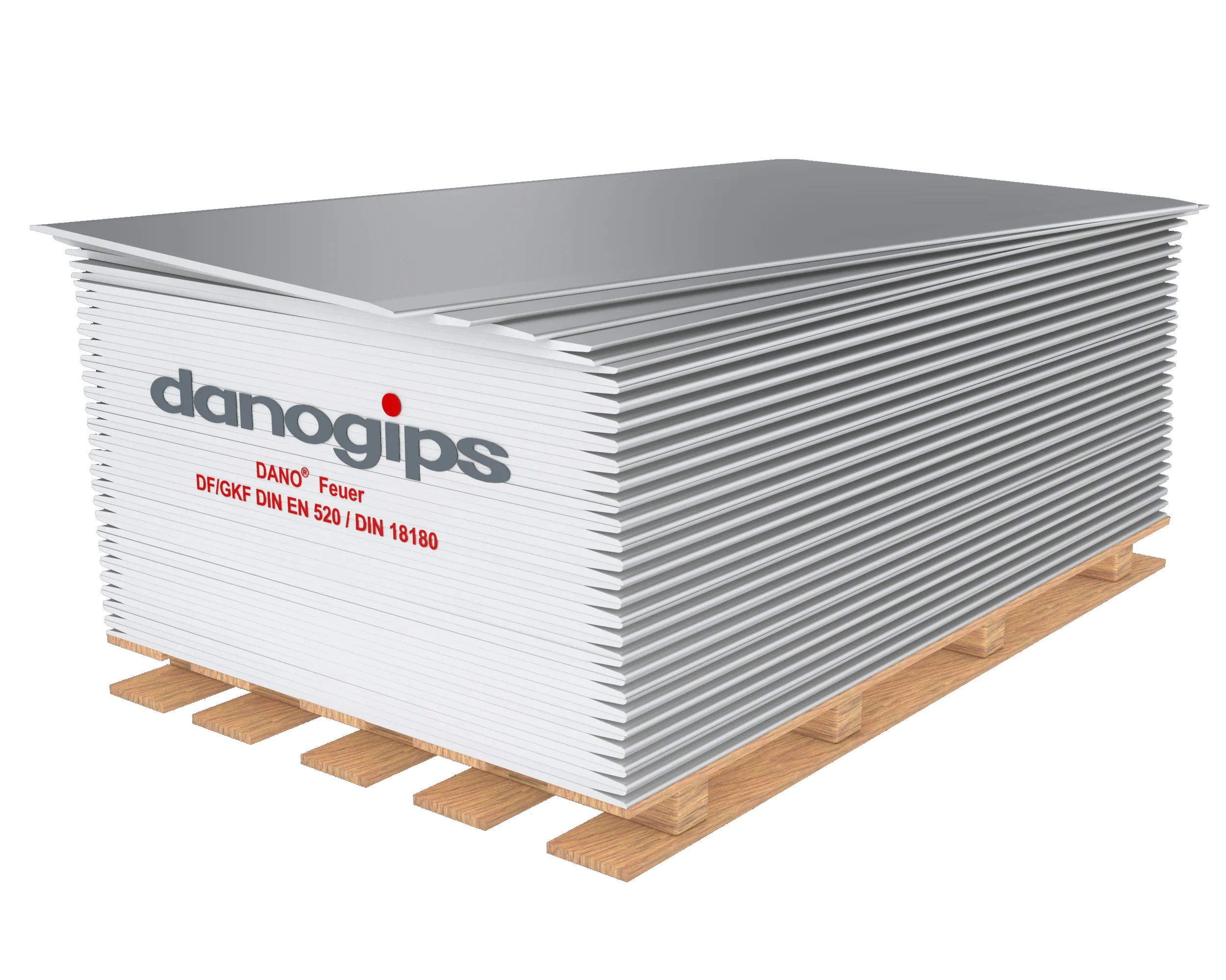 15mm Gips-Feuerschutzplatte    200x125cm