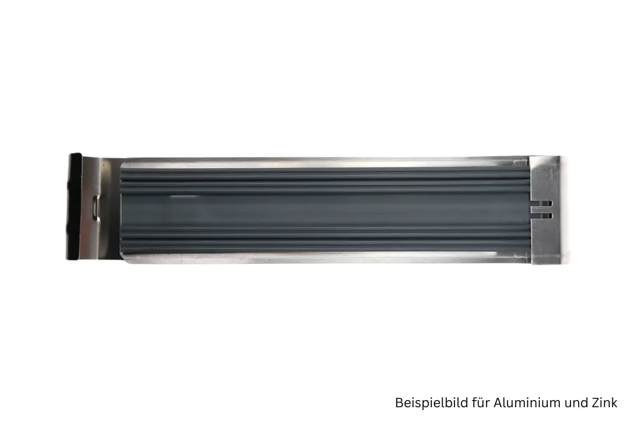 Alu Dachrinnenverbinder 7-tlg. / 280mm