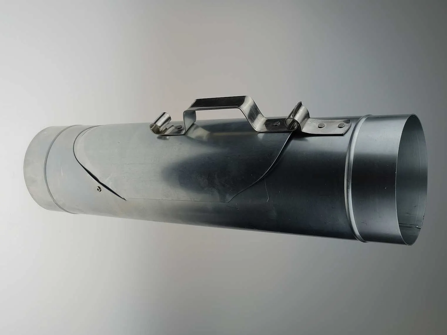 Zink Dachrinnen-Regenwasserklappe 80mm