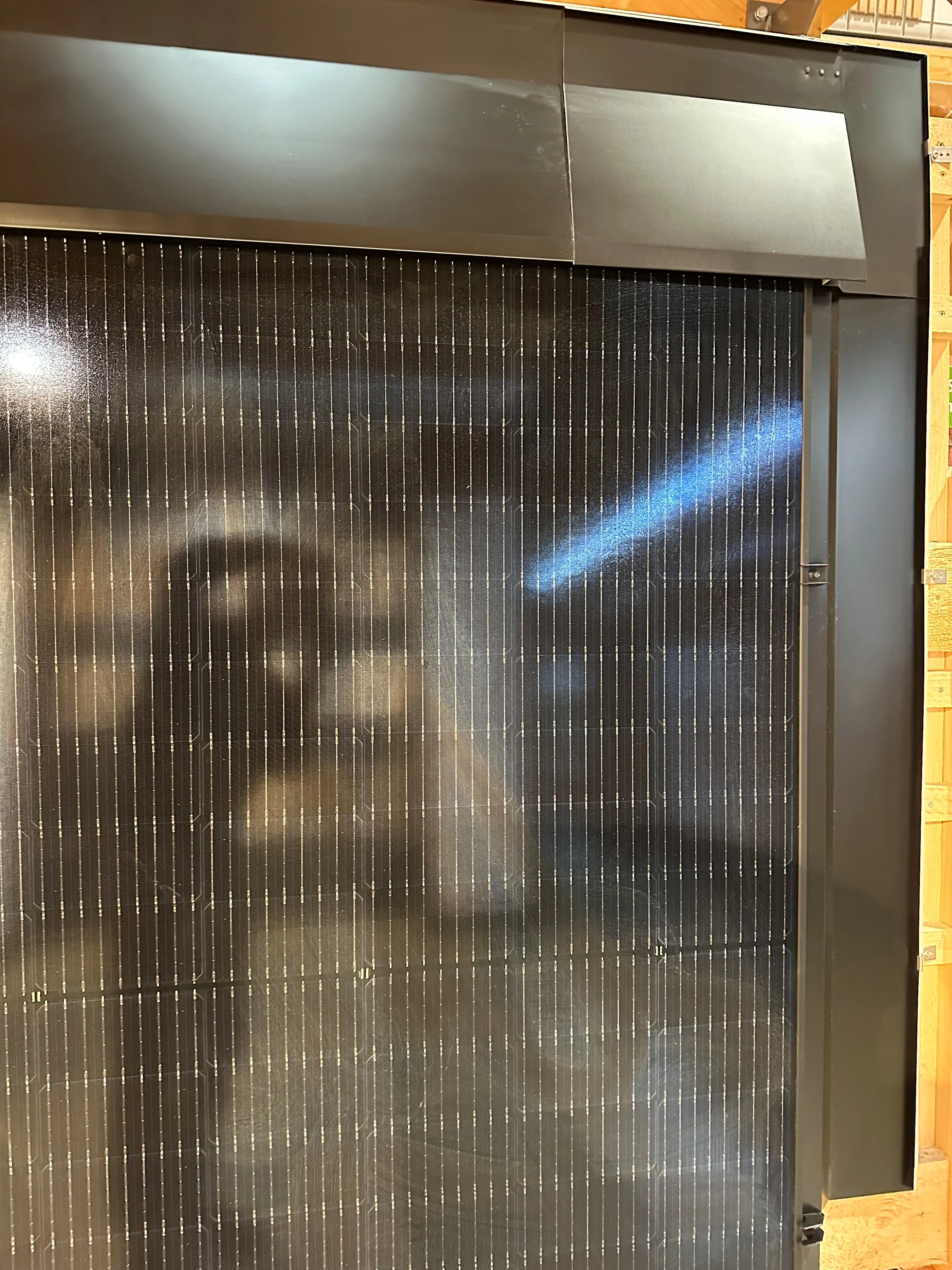 PV GSE seitliche Verblechung 1290mm