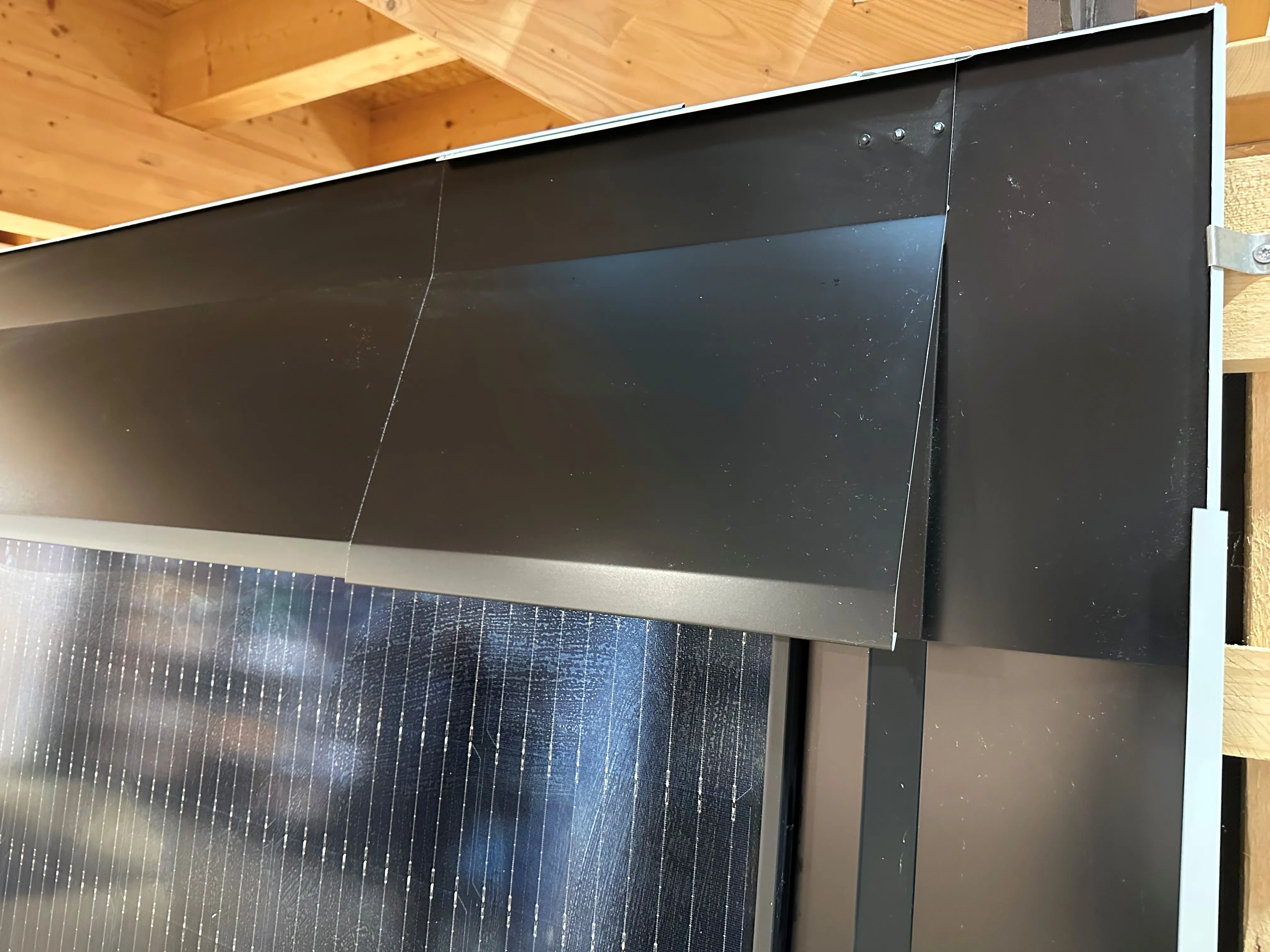 PV GSE seitliche Verblechung 1290mm