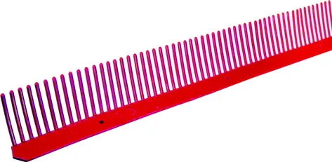 Traufenkamm PVC 1m/65mm