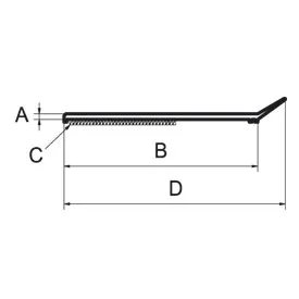GreenteQ Flachl. 70x1,0mm SK WL i.Z.  SP