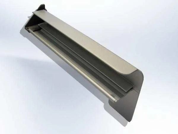 Alu-Fensterbank Alu-Abschluss B 406