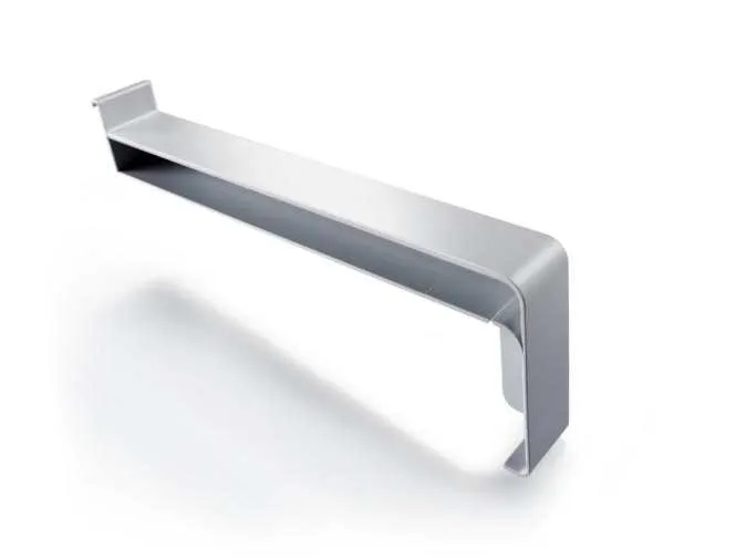 Alu-Fensterb.Kunststoffab. Grau 210mm SP