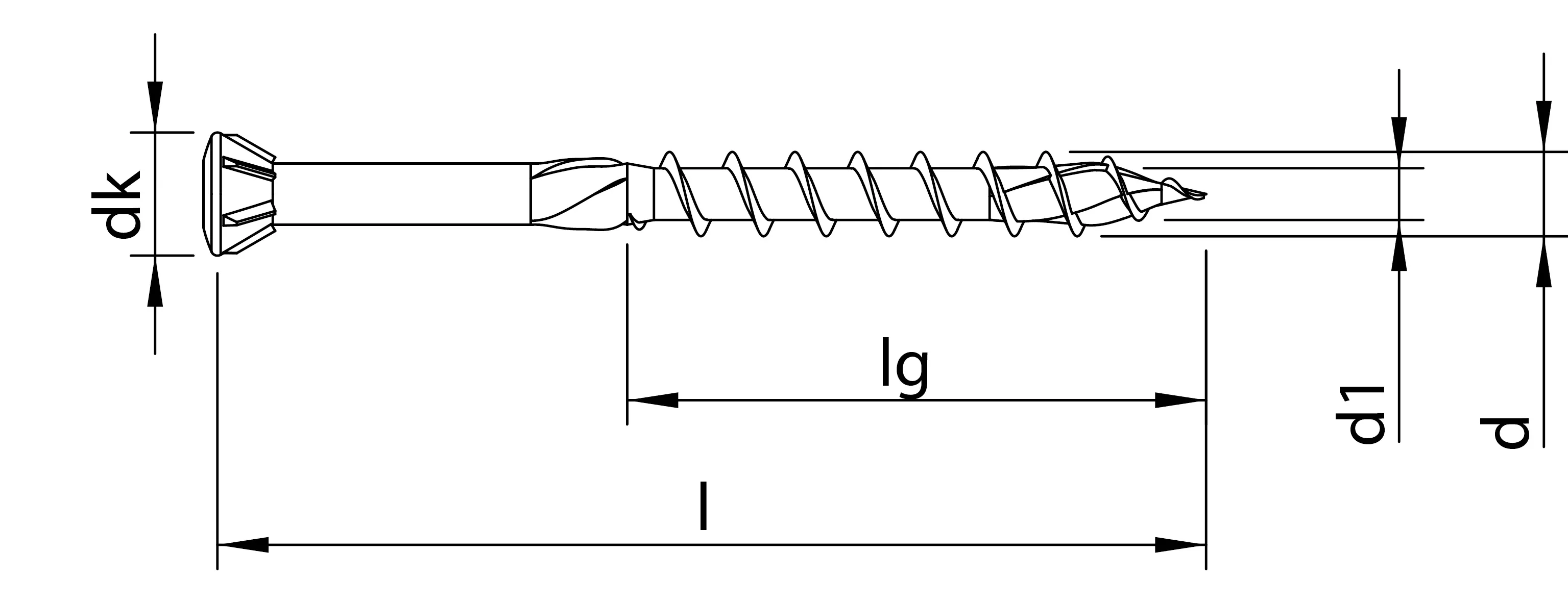3,5x40mm Glasleistenschraube A2  200 St.