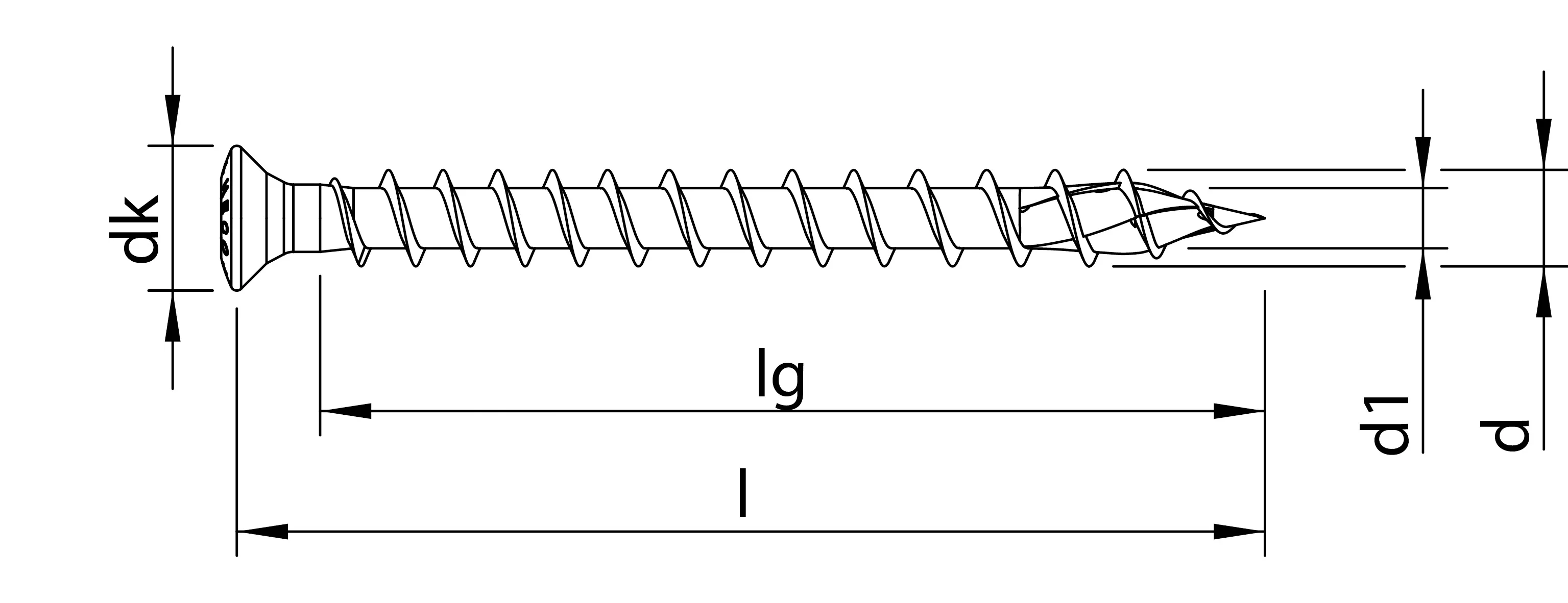 4,5x50mm HECO-TOPIX-plus A2 HD20 200 St.