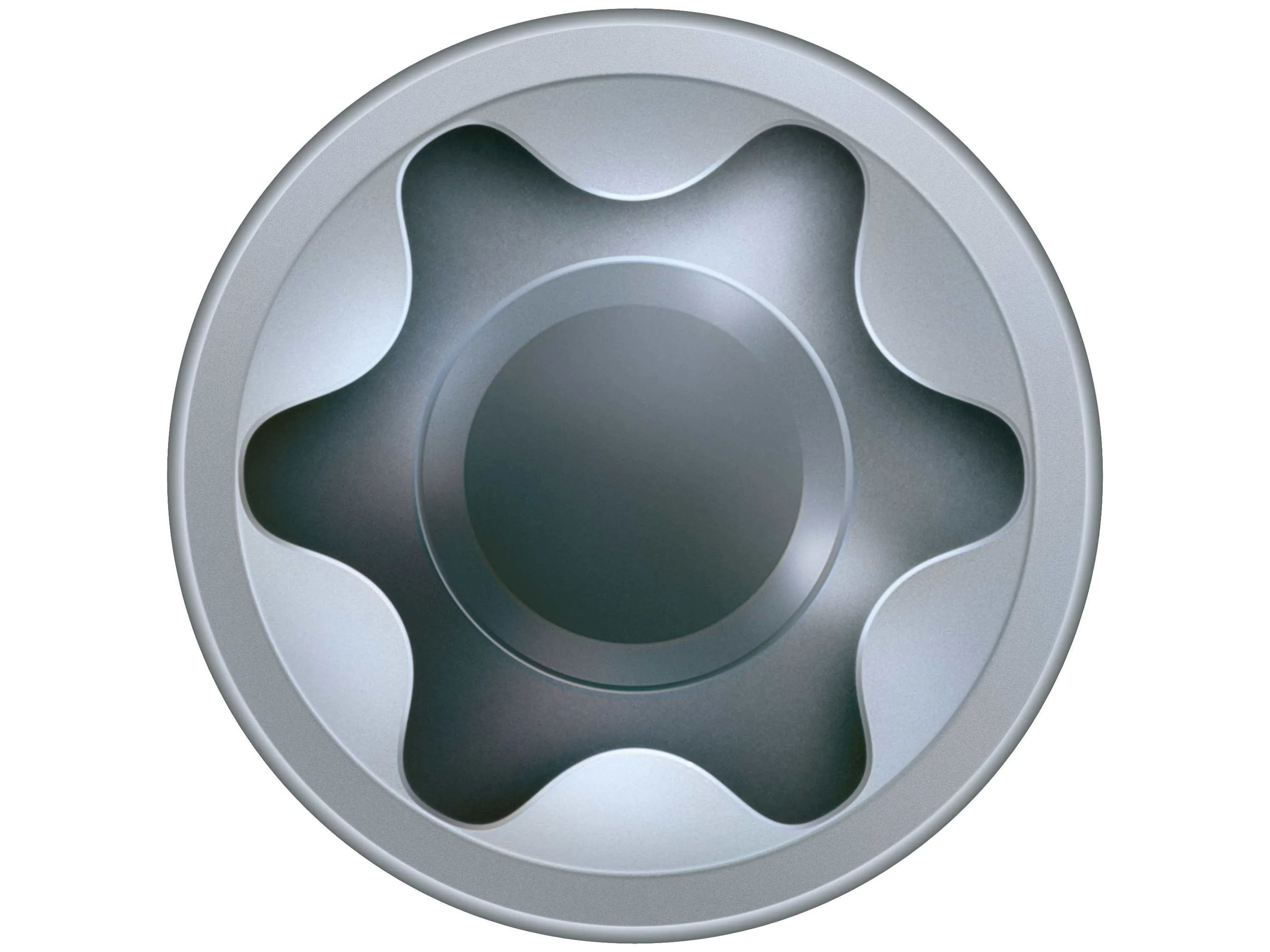 6x80mm Spax-Wirox-Zylinderkopf VG 200St.