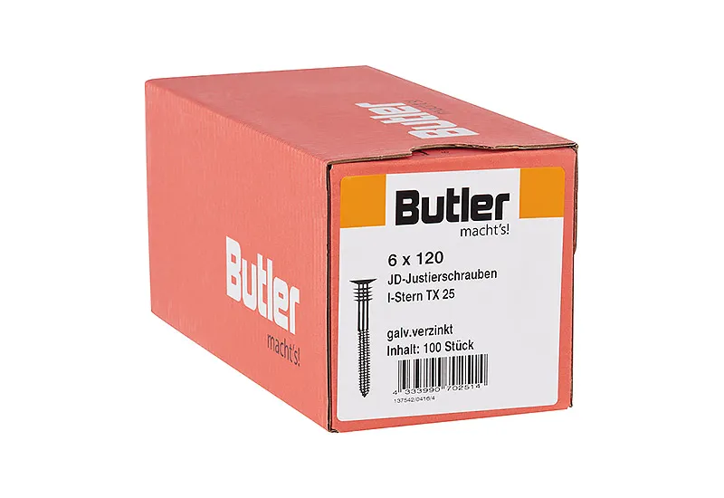 6x120mm Justierschrauben         100 St.