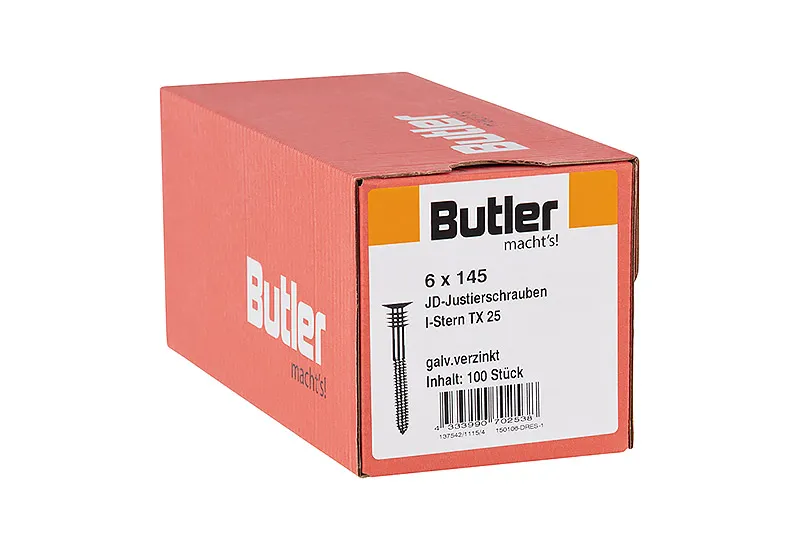 6x145mm Justierschrauben         100 St.