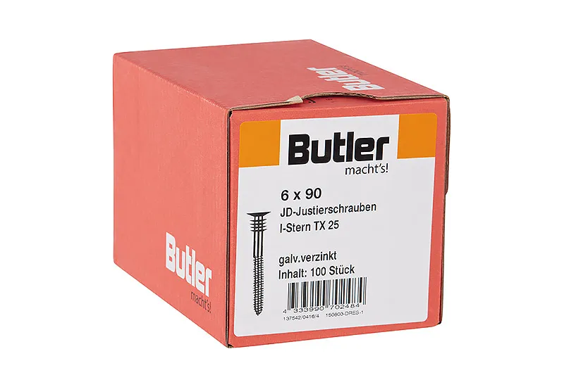 6x90mm Justierschrauben          100 St.