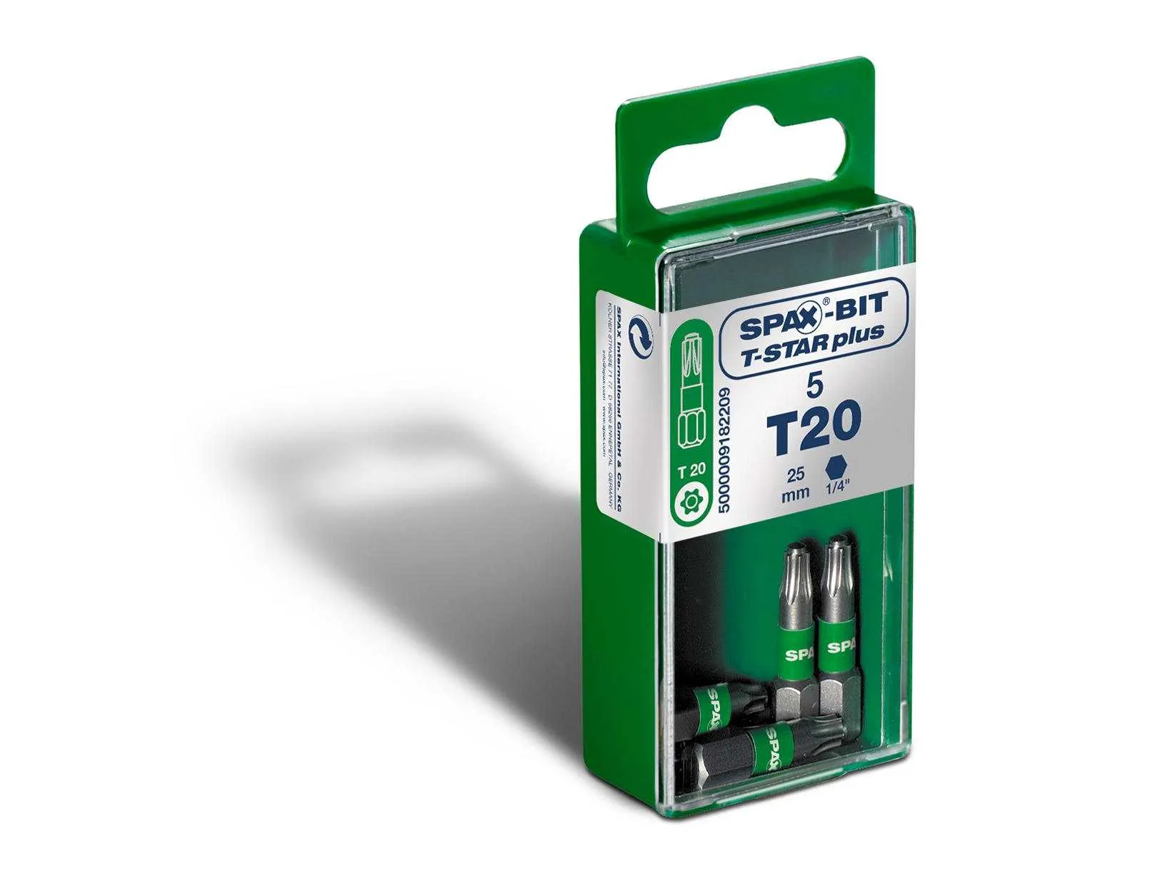 Spax-Bit Torx 20, 25mm lang,Pack &aacute; 5 St.