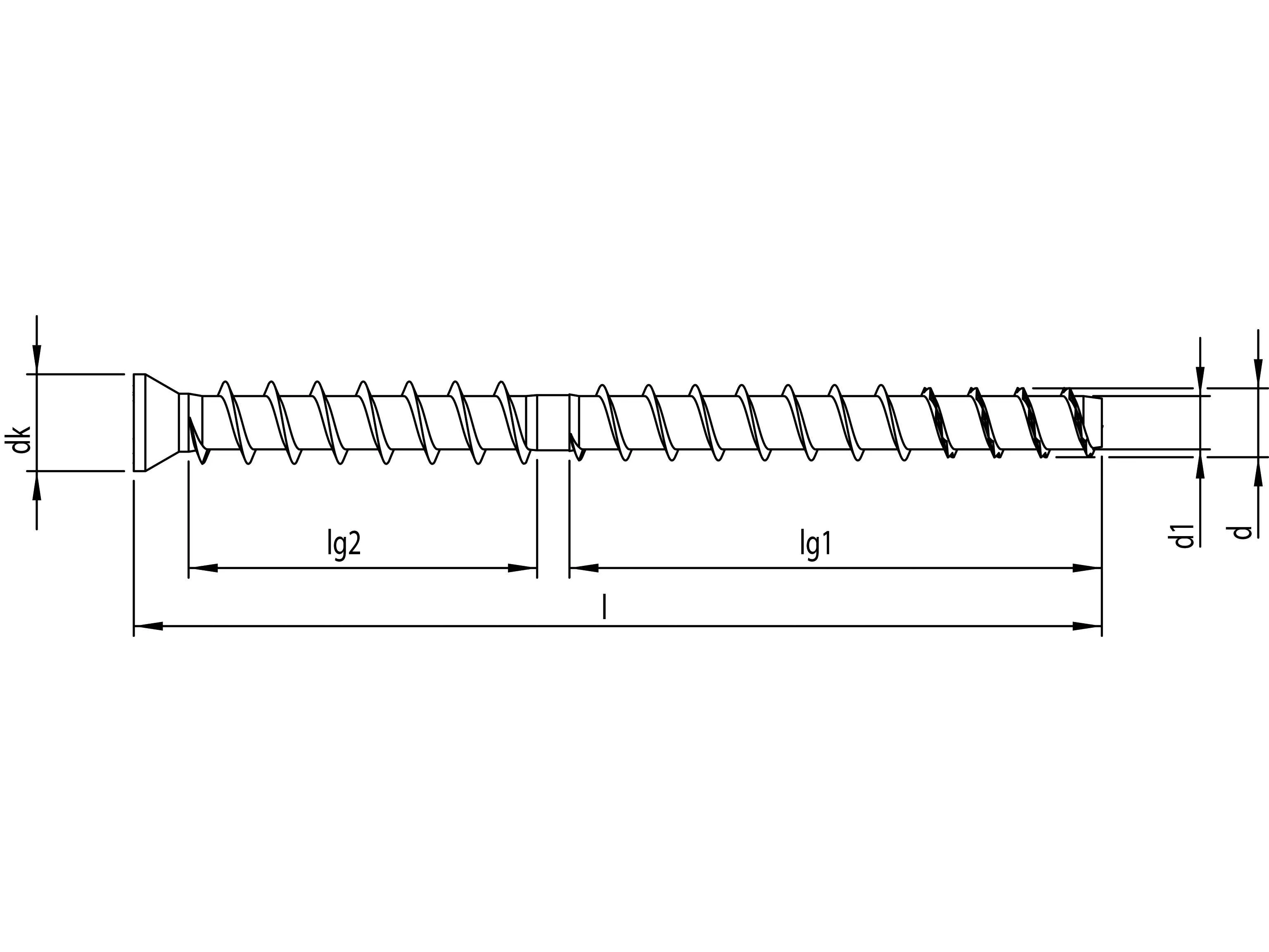 7,5x100mm Multi-Monti TC DP-besch. 50St.