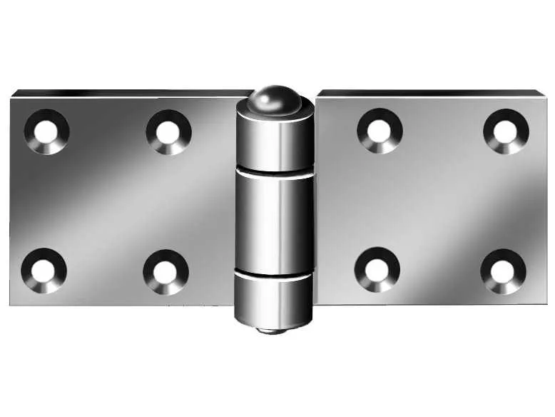 Scharnier gerollt extra stark 180x50mm