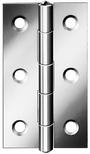 Scharnier gerollt schmal 60x34mm