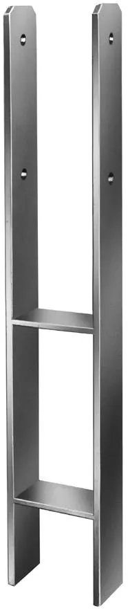 H-Pfostenanker 121x600x60mm verzinkt