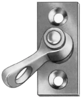 Vorreiber auf Platte 45x20mm          SP
