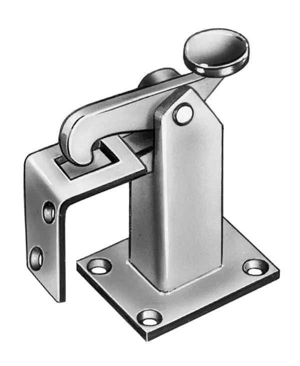 Torfeststeller f&uuml;r Bodenmontage