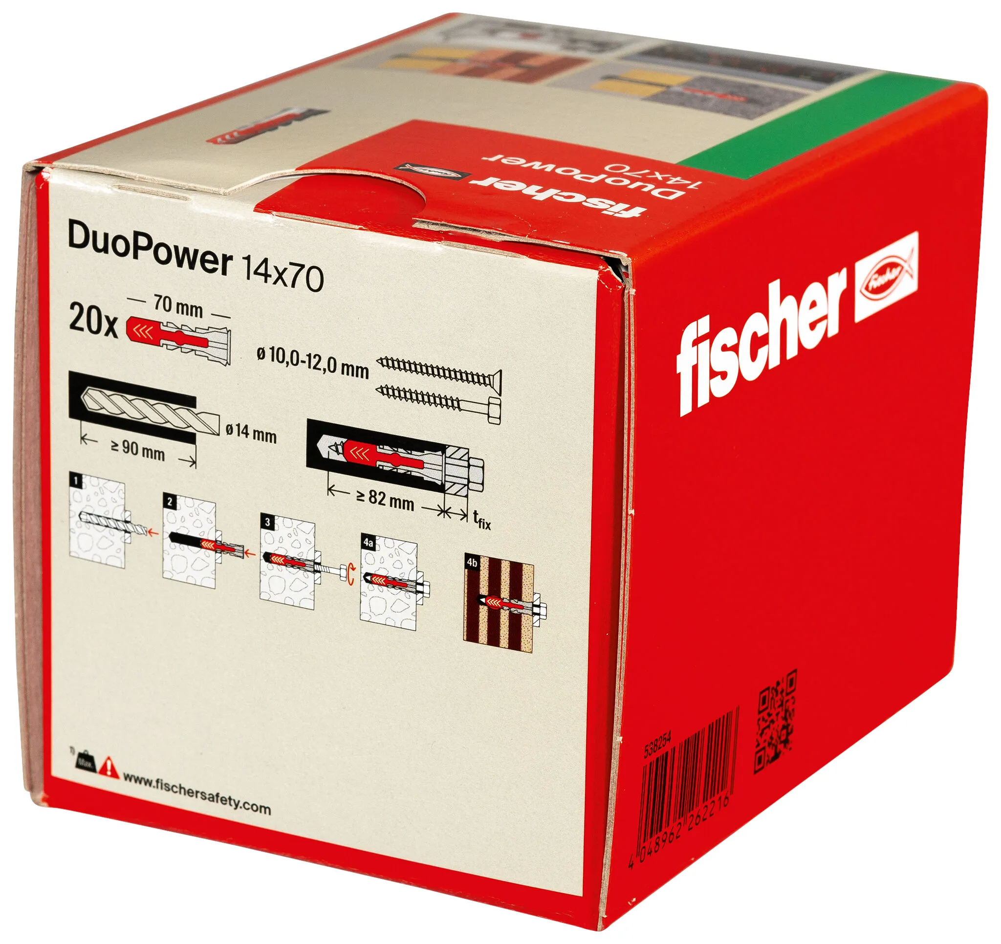 14x70 LD Fischer-D&uuml;bel DuoPower   20 St.