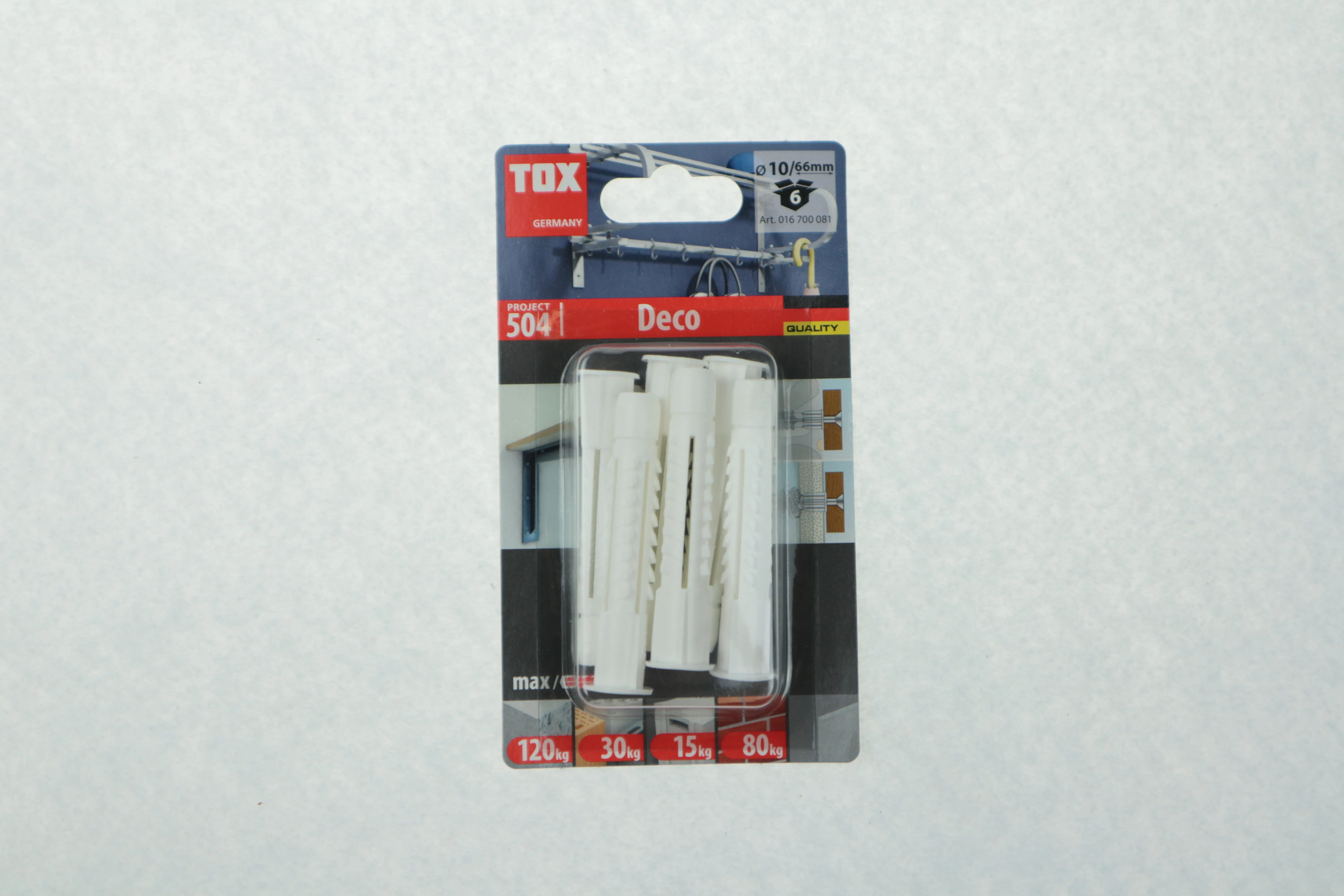 TOX Allzweckd&uuml;bel DECO 8/49 mit Rand