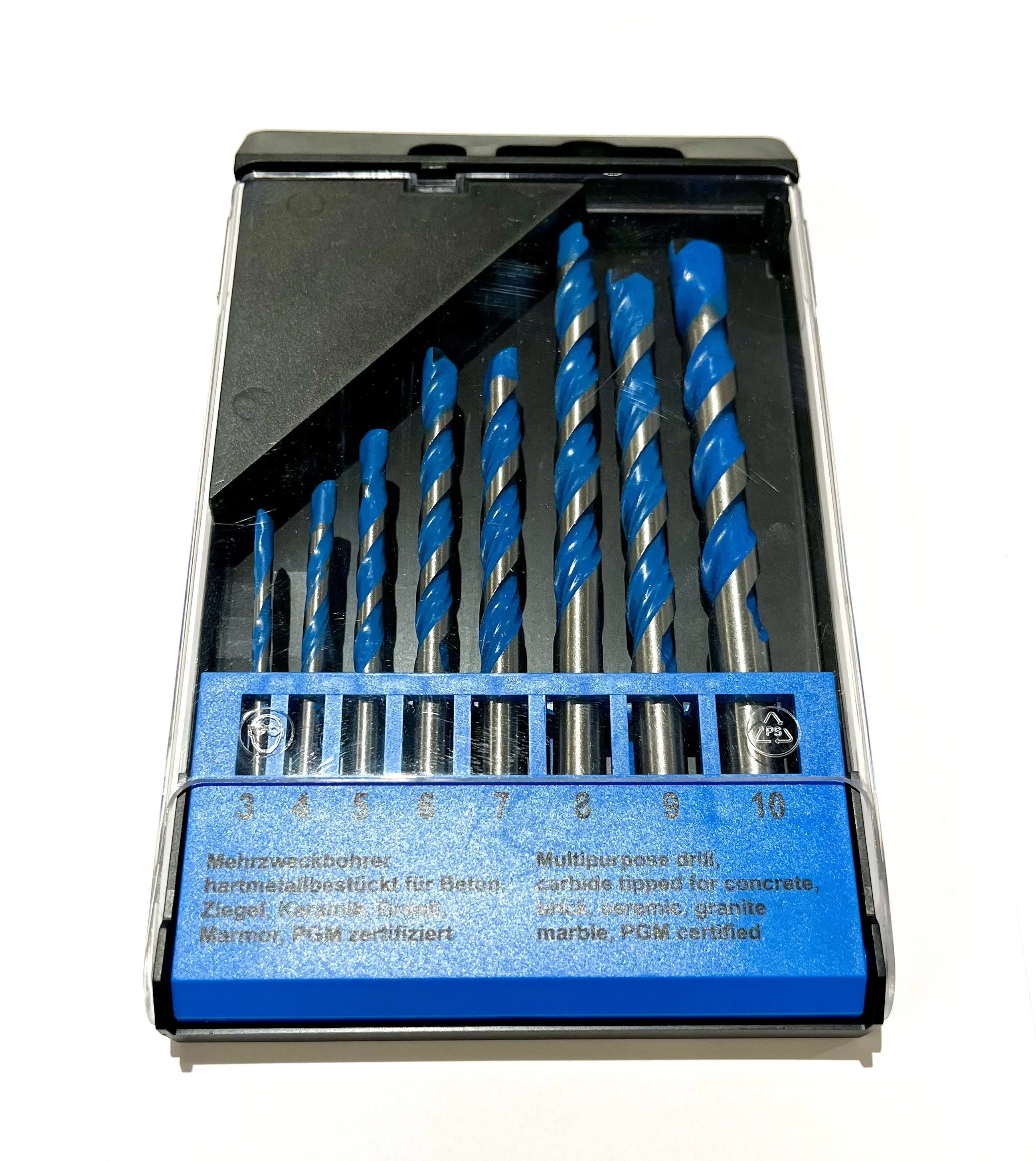 \\Ad.wurzbacher.de\systems\Allgeier\Shopbilder\Werkzeug und Zubeh&ouml;r\PTG\Mehrzweckbohrer Set 8-teilig in Kunststoffkassette 73921401.jpg