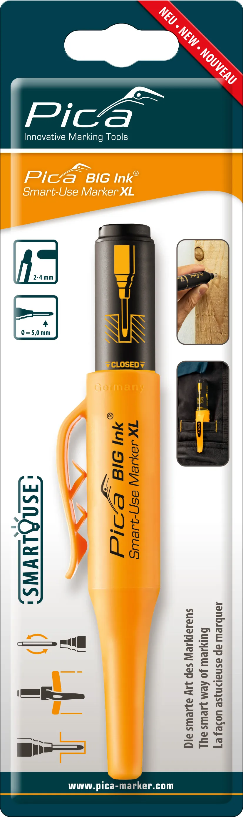 Pica Big Ink Marker Black