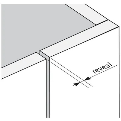 Clip Top 95 Grad Stollenscharnier
