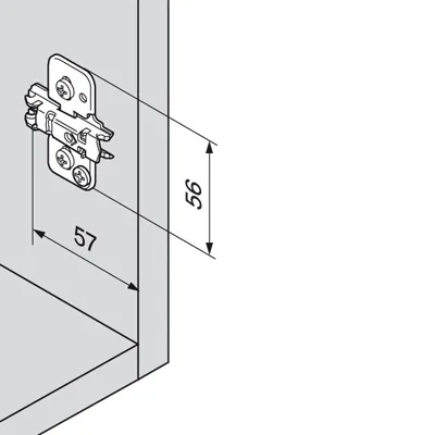 Clip-MPL, Excenter vorm. Spreizd&uuml;bel