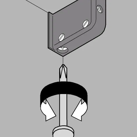 Schrankaufh&auml;nger Wei&szlig;, Rechts