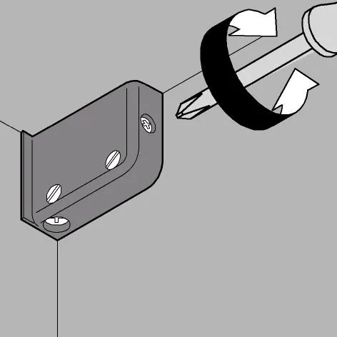 Schrankaufh&auml;nger Wei&szlig;, Links