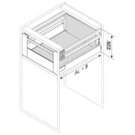 TBX Korpusschiene 450mm