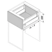TBX Korpusschiene 450mm