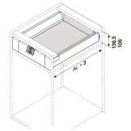 TBX Korpusschiene 450mm
