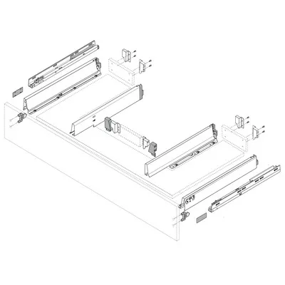 TBX Holzr&uuml;ckwandhalter H&ouml;he N