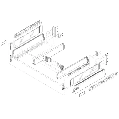 TBX Holzr&uuml;ckwandhalter H&ouml;he N