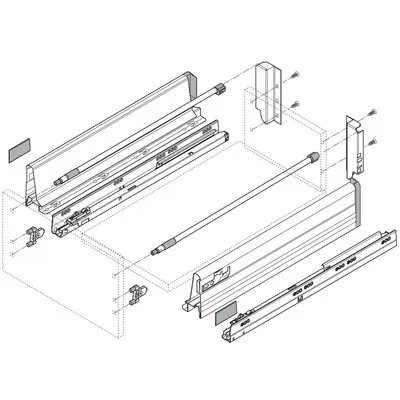 TBX Frontbefestigung Insertabefestigung