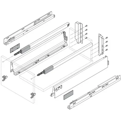 TBX Frontbefestigung Insertabefestigung