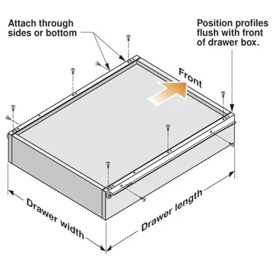 Rollschubf&uuml;hr. Teilauszug 350mm/25kg  SP