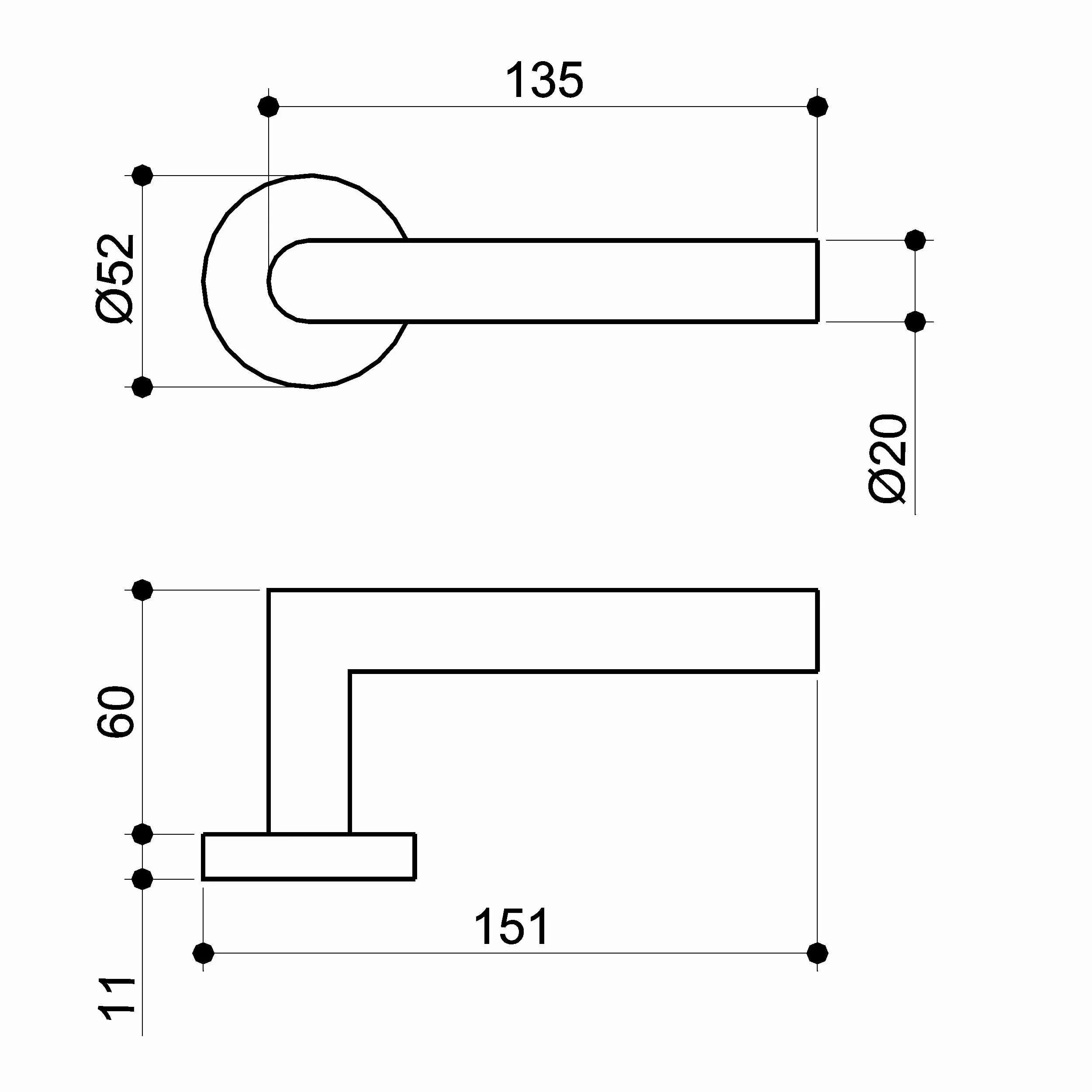 GE-Form - BB, Edelstahl matt